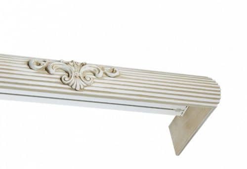 Купить Карниз Legrand Равенна вензель античный белый по низкой цене