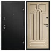 Купить Дверь Промет С1 Аккорд входная металлическая правая снаружи металл Черный муар внутри МДФ Дуб Пикар 2050х880 мм по низкой цене