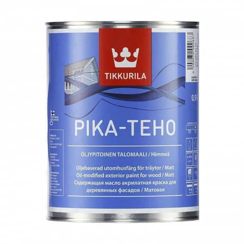 Купить Краска Tikkurila Pika-Teho C в/д фасадная 0,9 л по низкой цене