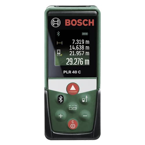 Купить Лазерный дальномер BOSCH Bluetooth PLR40C до 40 м по низкой цене