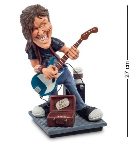 Купить Статуэтка The Comical World of Stratford Гитарист STD-22 по низкой цене