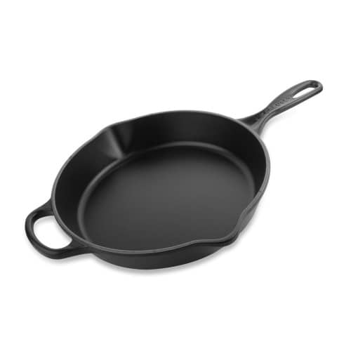 Купить Сковорода Le Creuset с желобом чугунная, эмалированная, черная, 26 см по низкой цене