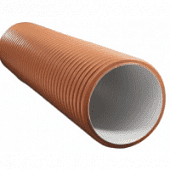 Купить Двухслойная гофрированная труба серии Plast R-PP по низкой цене