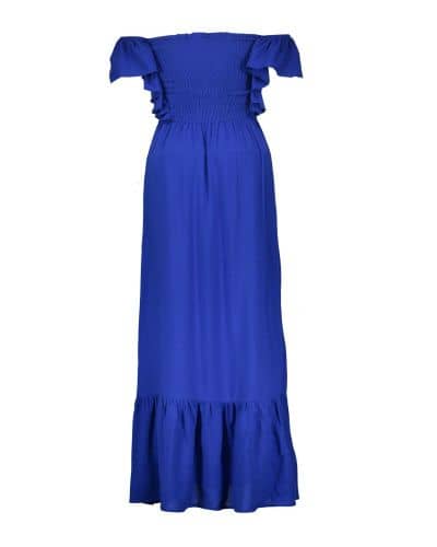 Купить Платье Piazza Italia длинное, синее по низкой цене