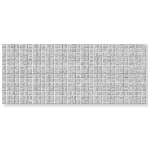 Купить Плитка настенная Сюприм серая мозаика 02 25х60 см по низкой цене