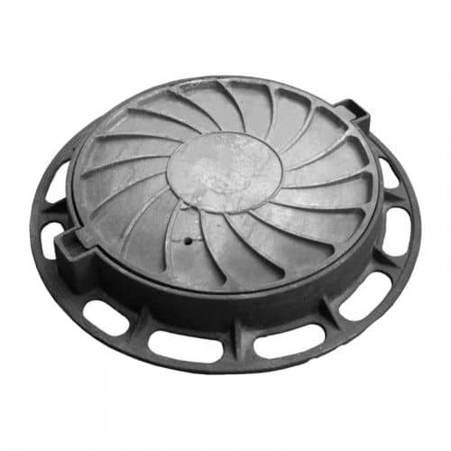 Купить Люк К чугунный легкий 735х615х50 мм по низкой цене