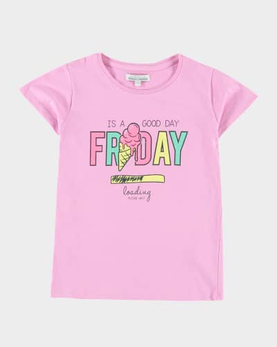 Купить Футболка Piazza Italia, розовая по низкой цене