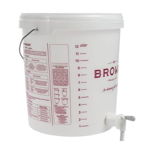 Купить Ферментер пластиковый 15 л с краном, шкалой и крышкой по низкой цене