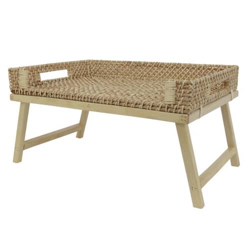 Купить Поднос 50х35х28 см натуральный ротанг по низкой цене