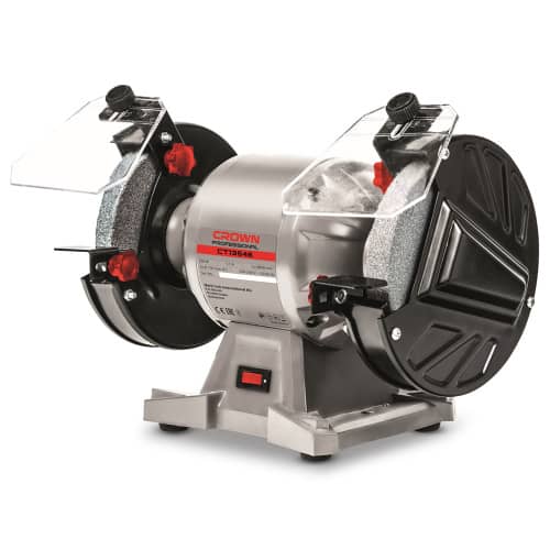 Купить Станок точильно-шлифовальный CROWN CT13546 250 Вт, 150 мм по низкой цене