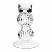 Купить Подсвечник ЭНГУС-2 (стекло), D11.5xH17 см по низкой цене