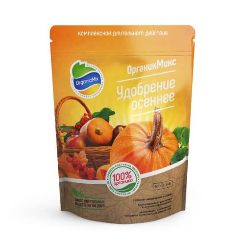 Купить Удобрение осеннее ОрганикМикс 200 г по низкой цене