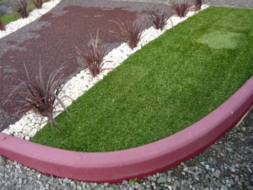 Купить Бордюр резиновый красный 100х25х5 см по низкой цене