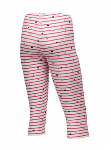 Купить Леггинсы Piazza Italia, белые в полоску по низкой цене