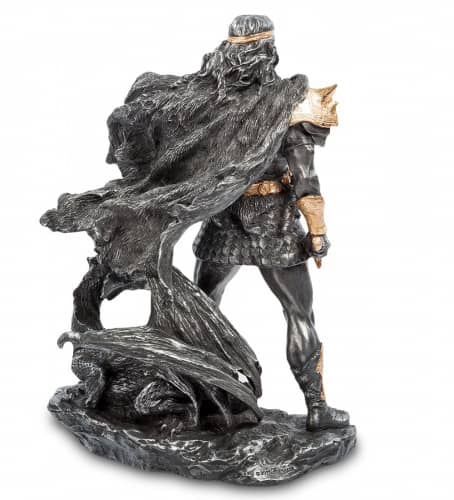 Купить Статуэтка Veronese Викинг и дракон WS-38 по низкой цене