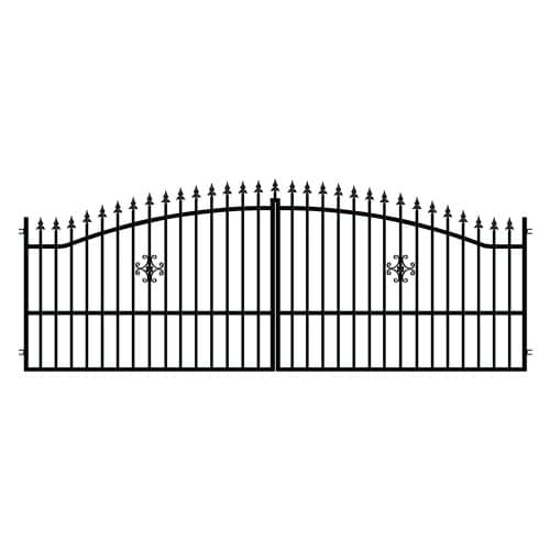 Купить Ворота распашные Polargos Rodos 1,5х4 м по низкой цене