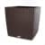 Купить Кашпо Lechuza Cube Cottage Complete mocha 40x40x44 см по низкой цене