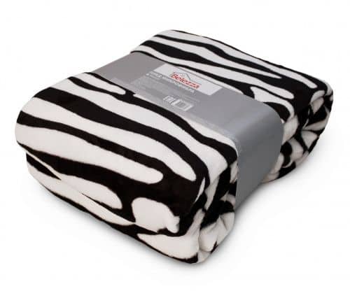 Купить Плед Belezza Zebra микрофибра 200х220 см по низкой цене