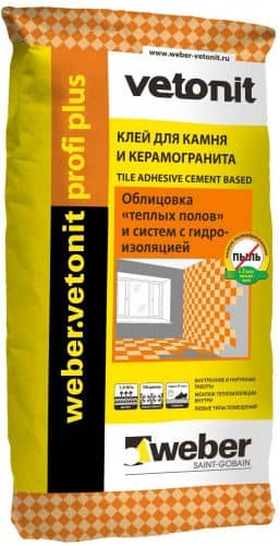 Купить Смесь Weber Vetonit Therm S100 штукатурно-клеевая 25 кг по низкой цене