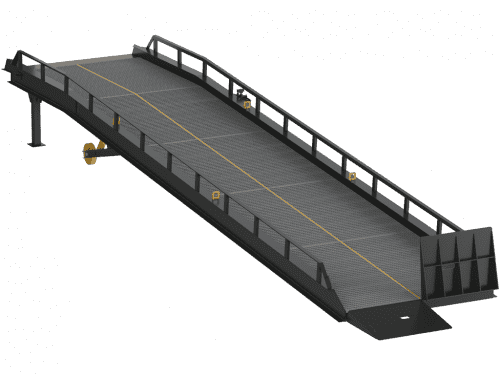 Купить Рампа мобильная DoorHan с опорой на кузов автомобиля серии RMTS по низкой цене