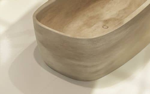 Купить Ванна Viva Lusso Coletta Sandstone каменная, отдельностоящая, песочная по низкой цене