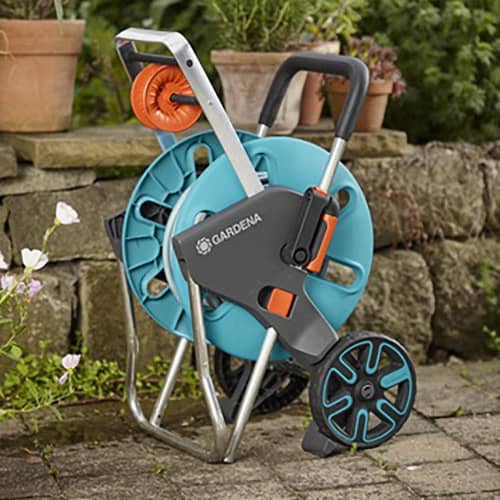 Купить Тележка для шланга Gardena AquaRoll M Easy 1/2 60 м и 3/4 35 м по низкой цене
