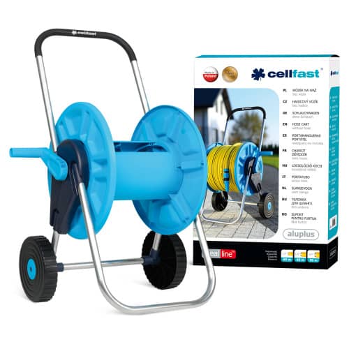 Купить Тележка для шланга Cellfast ALUPLUS 1/2 45 м и 3/4 25 м по низкой цене