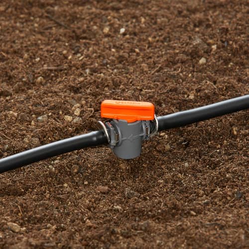 Купить Кран запорный для капельной линии 4,6 мм 2 шт Gardena по низкой цене