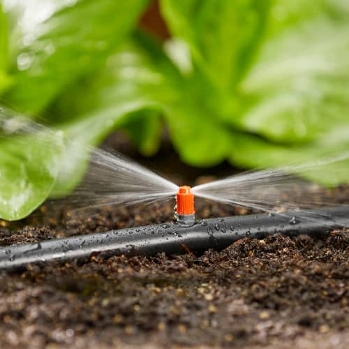 Купить Микронасадка ленточная ширина полива 0,6 м дальность 5,5 м Gardena по низкой цене