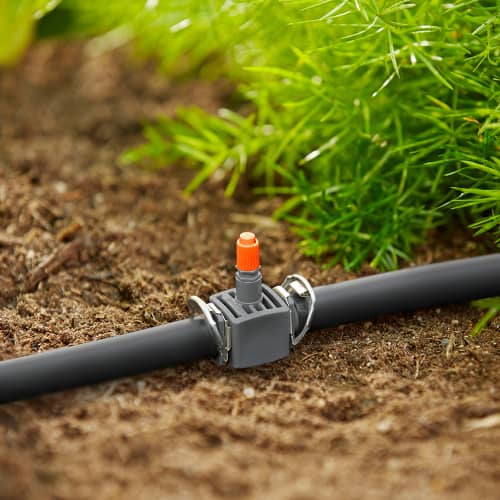 Купить Соединитель T-образный для микронасадок 13 мм 5 шт Gardena по низкой цене