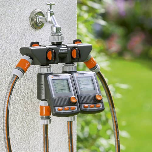 Купить Распределитель воды Gardena 4-х канальный по низкой цене