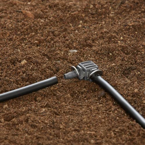 Купить Соединитель L-образный для шланга Gardena 4,6 мм 10 шт по низкой цене