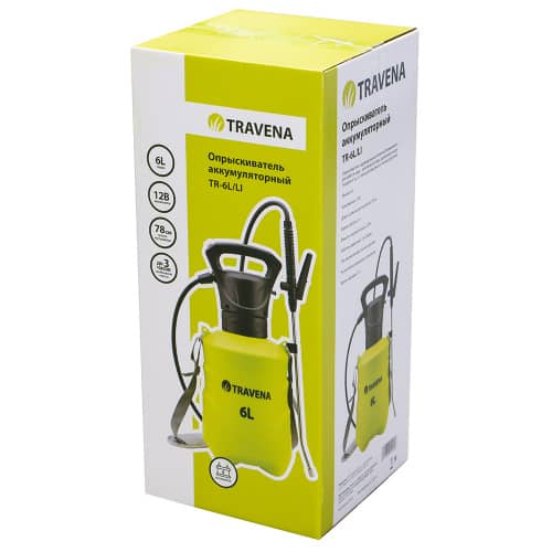 Купить Опрыскиватель TRAVENA TR-6L/LI аккумуляторный 6 л по низкой цене