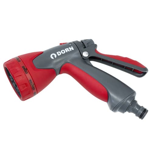 Купить Шланг садовый растягивающийся от 7 до 22 м + пистолет распылитель DORN по низкой цене