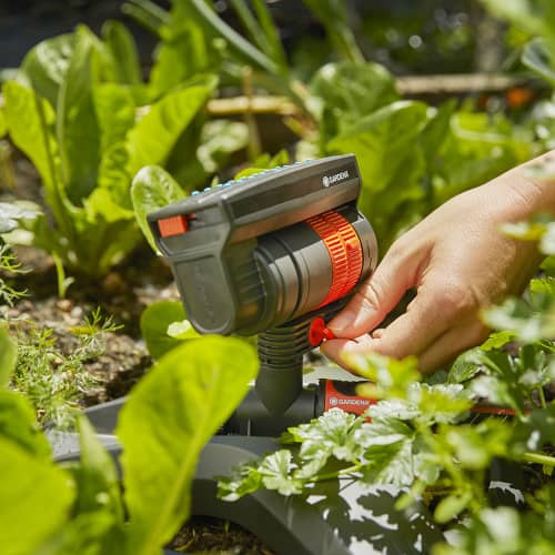 Купить Дождеватель осциллирующий Gardena AquaZoom compact по низкой цене