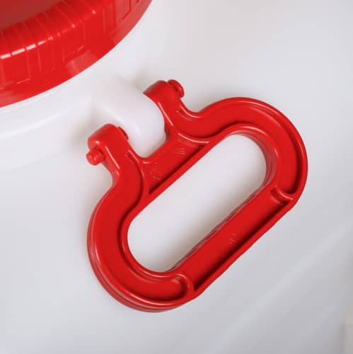 Купить Бочка с крышкой и ручками Байкал 80 л по низкой цене