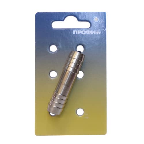 Купить Соединитель для шлангов d10 мм латунь по низкой цене