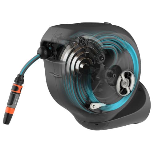 Купить Катушка Gardena со шлангом настенная автоматическая 1/2 15 м по низкой цене