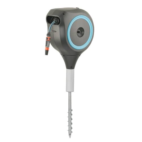 Купить Катушка Gardena на колышке со шлангом автоматическая 1/2 20 м по низкой цене