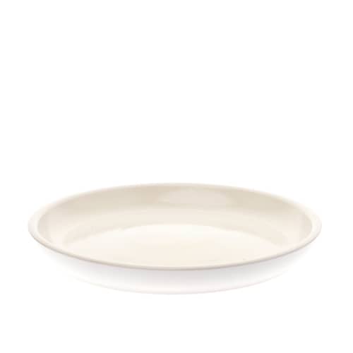 Купить Подставка керамическая d24,5 см белая по низкой цене