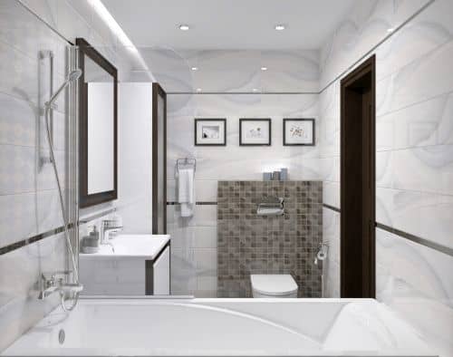 Купить Плитка Laparet Agat настенная кофейный 20х60 см по низкой цене