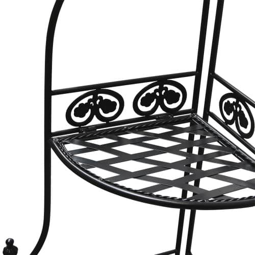 Купить Подставка для цветов металлическая угловая 50x35x120 см по низкой цене