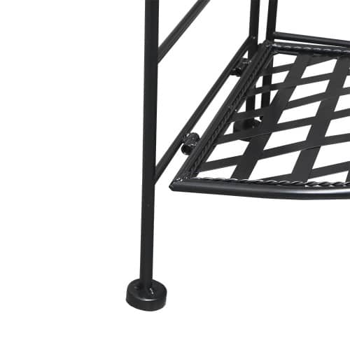 Купить Подставка для цветов металлическая угловая 50x35x120 см по низкой цене