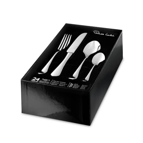 Купить Набор Robert Welch Radford Bright столовых приборов на 6 персон, 24 предмета по низкой цене