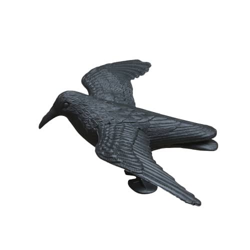 Купить Фигура садовая подвесная Ворон 36х60х23 см пластик по низкой цене