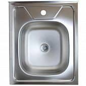 Купить Мойка Кромрус EC-208 кухонная стальная выпуск 1,5 дюйма по низкой цене