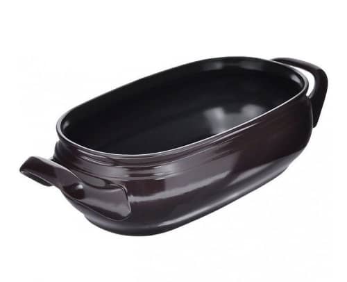 Купить Форма Ceraflame Terrine для запекания, тушения, с керамической крышкой, сливовая, 4,5 л по низкой цене