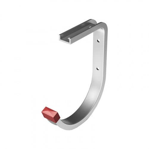 Купить Крюк потолочный, закругл.130x160x90 мм, алюминий, серебро анод. по низкой цене