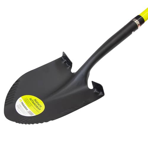 Купить Лопата штыковая TRAVENA Buffalo для жесткой почвы с фиберглассовым черенком по низкой цене