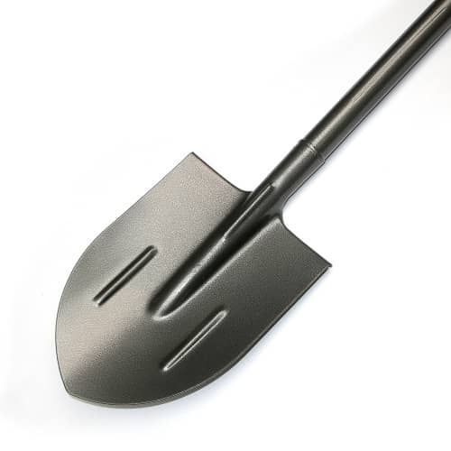 Купить Лопата штыковая TRAVENA остроконечная металлический черенок по низкой цене